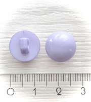 Vaaleanlila kantanappi, 12 mm