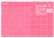 Leikkuualusta 30 x 45 cm, vaaleanpunainen