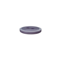 Harmaa nappi vaalealla reunuksella, 11 mm