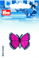 Pinkki perhonen-koristekuvio