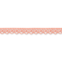 Aprikoosi puuvillapitsi, leveys 13 mm