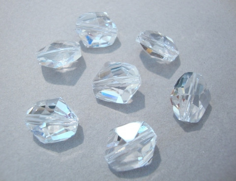 Swarovski kristallihelmi kirkas Cosmic 12 mm (2/pss)