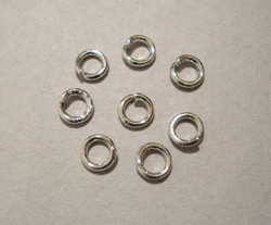 Välirengas 5 x 1 mm teräksenvärinen avattava (30 kpl/pss)