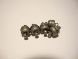 Magneettilukko antiikkihopeoitu 11 x 7 mm (5 kpl/pss)