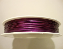 Koruvaijeri 3-säikeinen tumma violetti 0,45 mm (5 m/pss)