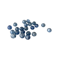 Särölasihelmi farkun sininen pyöreä 6 mm (30 kpl/pss)