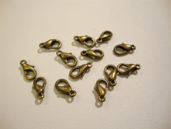 Rapulukko pronssinvärinen 12 x 6 mm (10 kpl/pss)