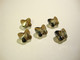 Swarovski kristallihelmi / riipus pronssi perhonen 13 x 11 mm