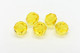 Swarovski kristallihelmi auringonkukan keltainen pyöreä 4 mm (5kpl)