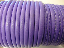 Nappajäljitelmänauha lila/violetti pyöreä 4 mm (m-erä 50 cm)