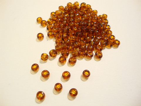 Siemenhelmi ruskea kirkas Root beer 8/0 3 mm (20 g/pss)