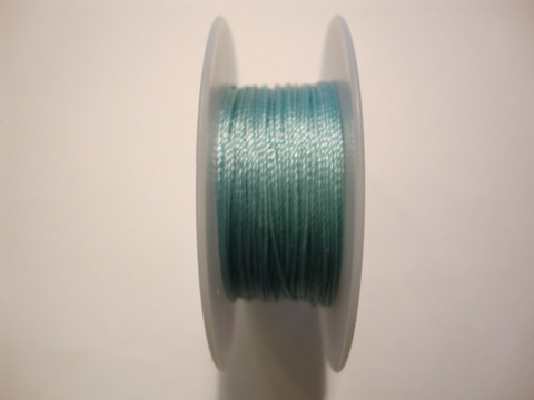 Silkon-nylonhelmilanka #03 turkoosi (18,2 m/kela)