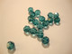 Swarovski kristallihelmi Indicolite turkoosi/vihreä pyöreä 6 mm (4/pss)
