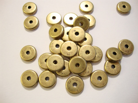 TierraCast Metallihelmi/välihelmi Heishi pronssi 7 mm (20 kpl/pss)