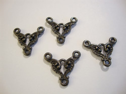 TierraCast Korulinkki / Y-linkki Empire musta 1 + 2 lenkkiä 18 mm