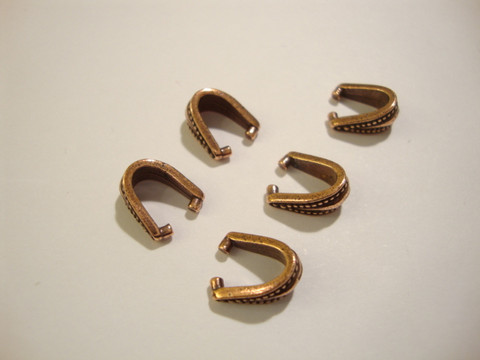 TierraCast Puristettava riipuspidike Royal kupari 10 x 4,8 mm