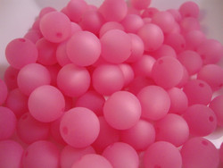 Polarishelmi vaalea pinkki/ruusunpunainen matta 14 mm