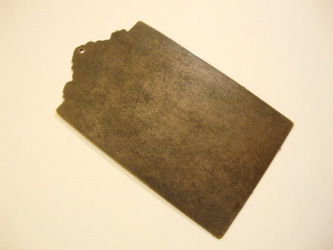 Vintaj Large Ornate korupohja 53 x 30 mm
