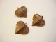 Vintaj Nouveau Leaf -lehtiriipus 17 x 16 mm (2 kpl/pss)