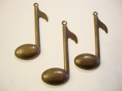 Vintaj Music note riipus 25 x 14 mm