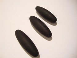 Polarishelmi musta matta ovaali 30 x 10 mm