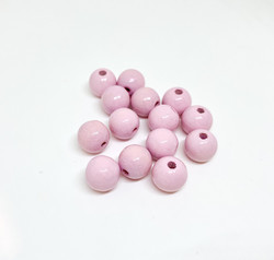 Rayher Puuhelmi vaaleanpunainen 8 mm (82 kpl/pss)