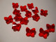 Swarovski kristallihelmi Siam punainen perhonen 10 mm (2 kpl/pss)