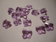 Swarovski kristallihelmi vaalean lila perhonen 10 mm (2 kpl/pss)