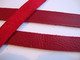 TierraCast Nahkanauha punainen 12,5 mm/pituus 25 cm