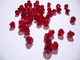 Swarovski kristallihelmi punainen Siam bicone 6 mm (4 kpl/pss)