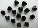 Swarovski kristallihelmi musta (jet) bicone 6 mm (4/pss)