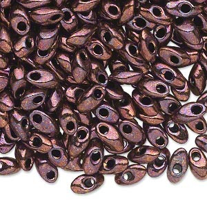 Miyuki siemenhelmi kupari pitkä Magatama 7x4 mm LMA457B (10 g/pss)
