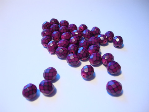Käärmehelmi pinkki 8 mm (10 kpl/pss)