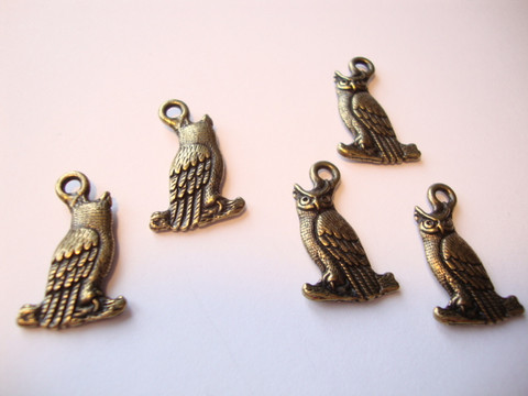 TierraCast riipus Pöllö pronssinvärinen 22 x 14 mm