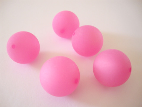 Polarishelmi vaalea pinkki/ruusunpunainen matta 20 mm