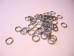 Välirengas 7 x 1 mm ruostumaton teräs avattava (20 kpl/pss)