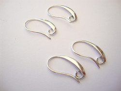 Korvakorukoukku antiikkihopeoitu 20 x 10 mm (2 kpl/pss)