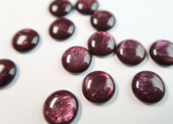 Polariskapussi tumma violetti/lila Stardust 12 mm (2 kpl/pss)