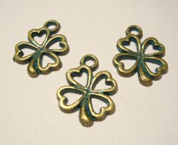 Boho riipus Neliapila kuparipatina 17 x 13 mm (2 kpl/pss)