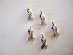 TierraCast riipus Tietoisuus (Awareness) hopeoitu 17 x 7,5 mm