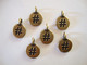 TierraCast riipus Hashtag pronssinvärinen 17 x 12 mm