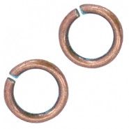 Boho välirengas 6,5 x 1 mm kuparipatina avattava (10 kpl/pss)