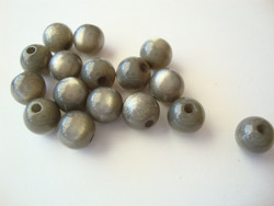 Polarishelmi tumma harmaa (Silver night) Shine 8 mm (4 kpl/pss)
