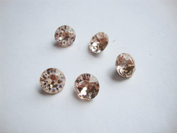 Swarovski kristalli rivoli silkkibeige pyöreä 8 m SS39 (2 kpl/pss)