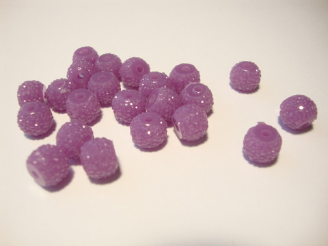 Kimallerondelli violetti vaalea 8 mm (10 kpl/pss)