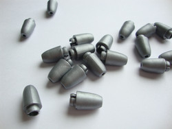 Turvalukko muovia hopeanvärinen 25 x 9 mm