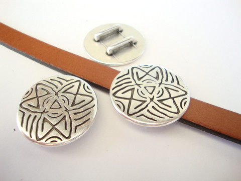 Metallihelmi/hela (slider) 26 mm 10 mm nahkanauhalle