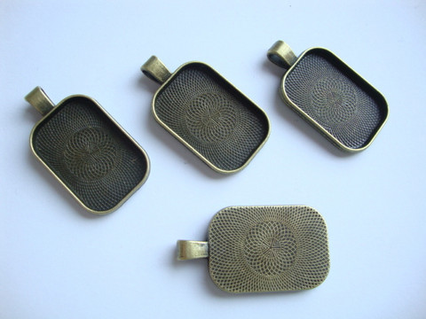 Riipus / kuvakehys pronssinvärinen 41 x 22 mm