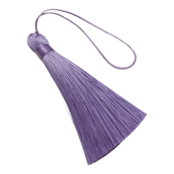 Tasselitupsu vaalea violetti / laventeli 80 mm