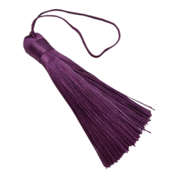 Tasselitupsu tumma violetti 80 mm